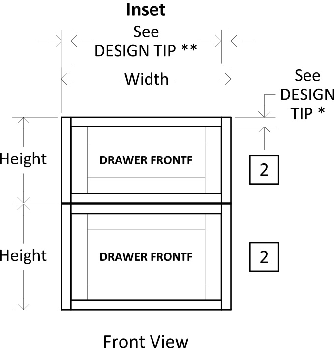 Specsheet App Panel Refrigeration Undercounter Drawer 2