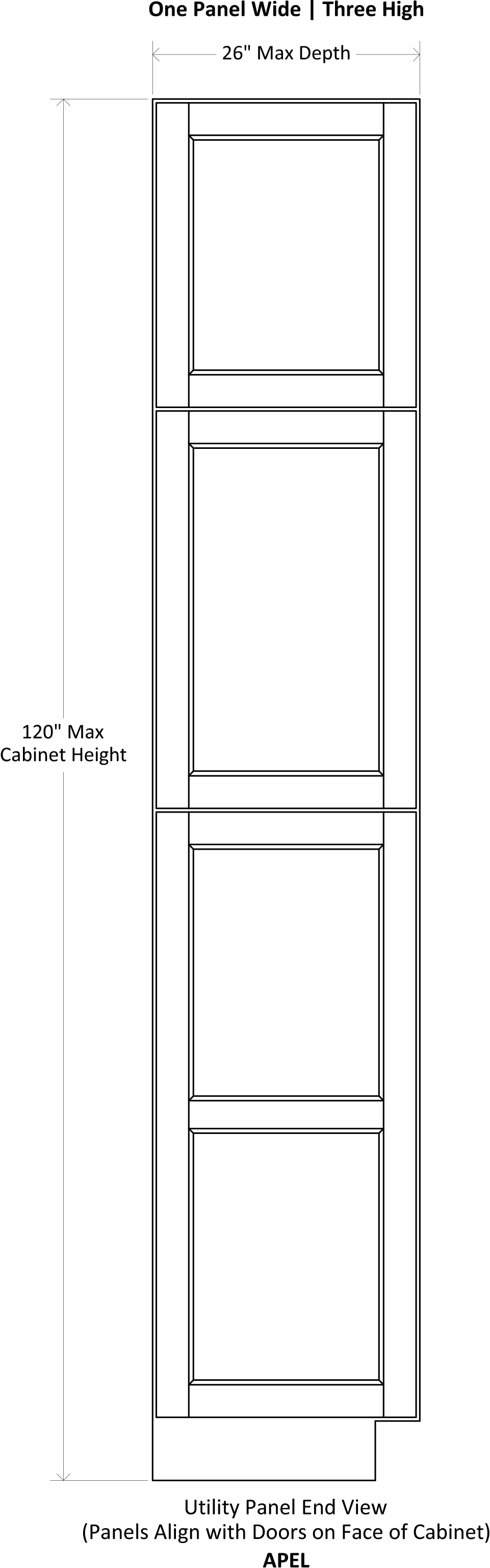 Specsheet Applied Panel End Framed Utility 2