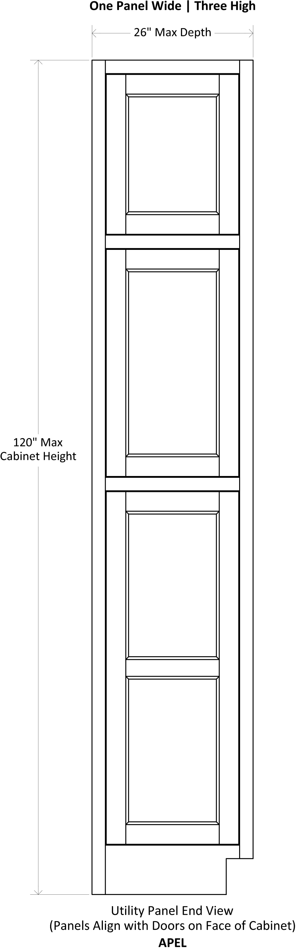 Specsheet Applied Panel End Framed Utility Inset 2