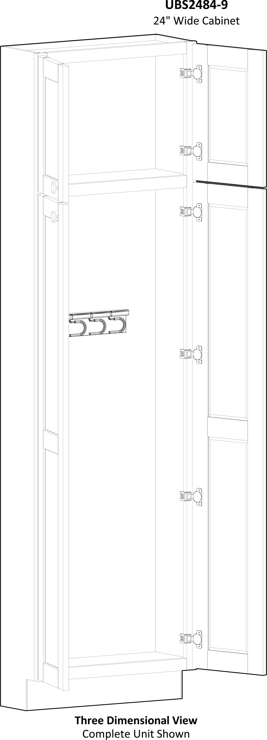 Specsheet Cabinet Pullout Utility Broom 2