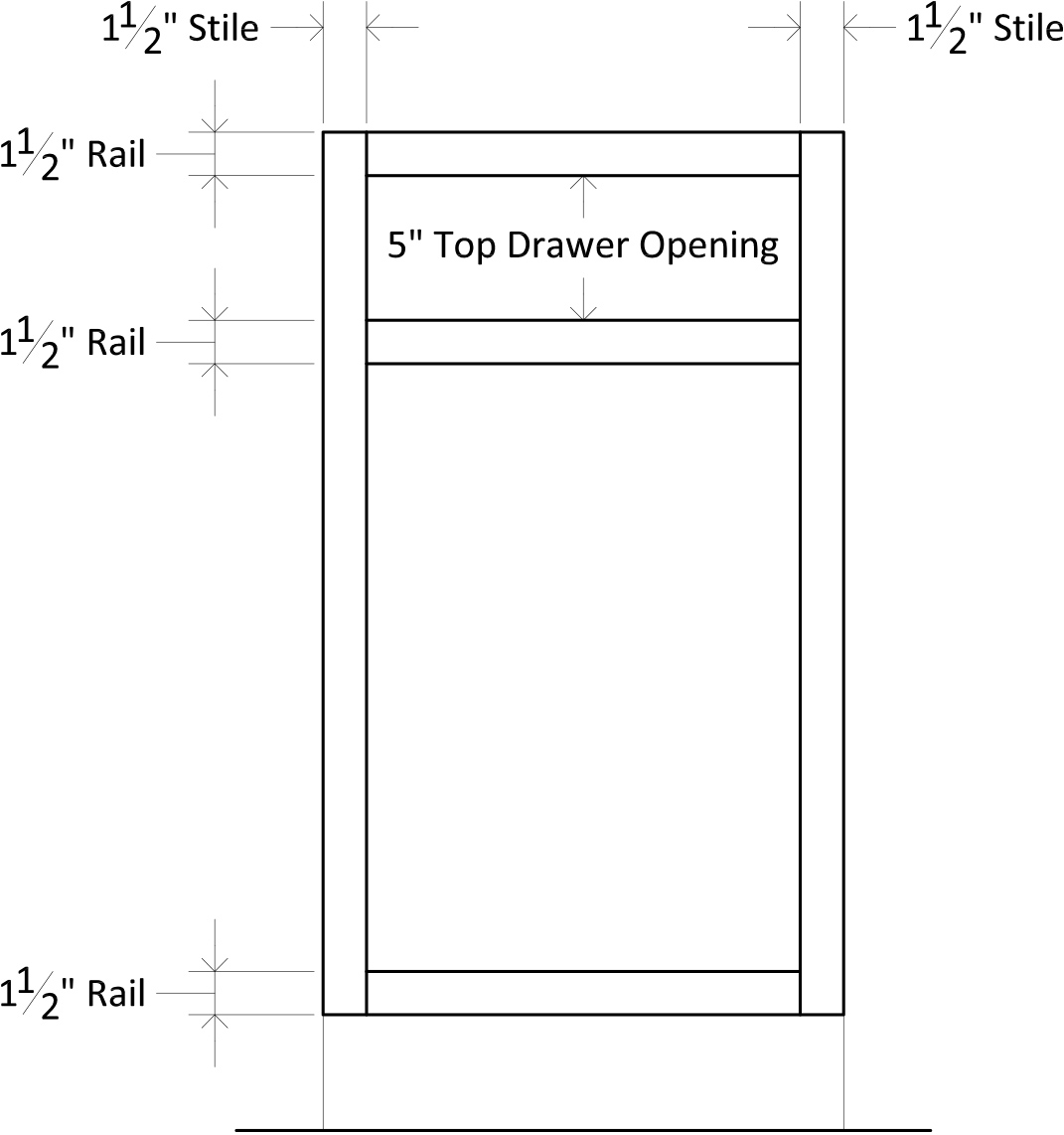 Specsheet Inset Square Front View