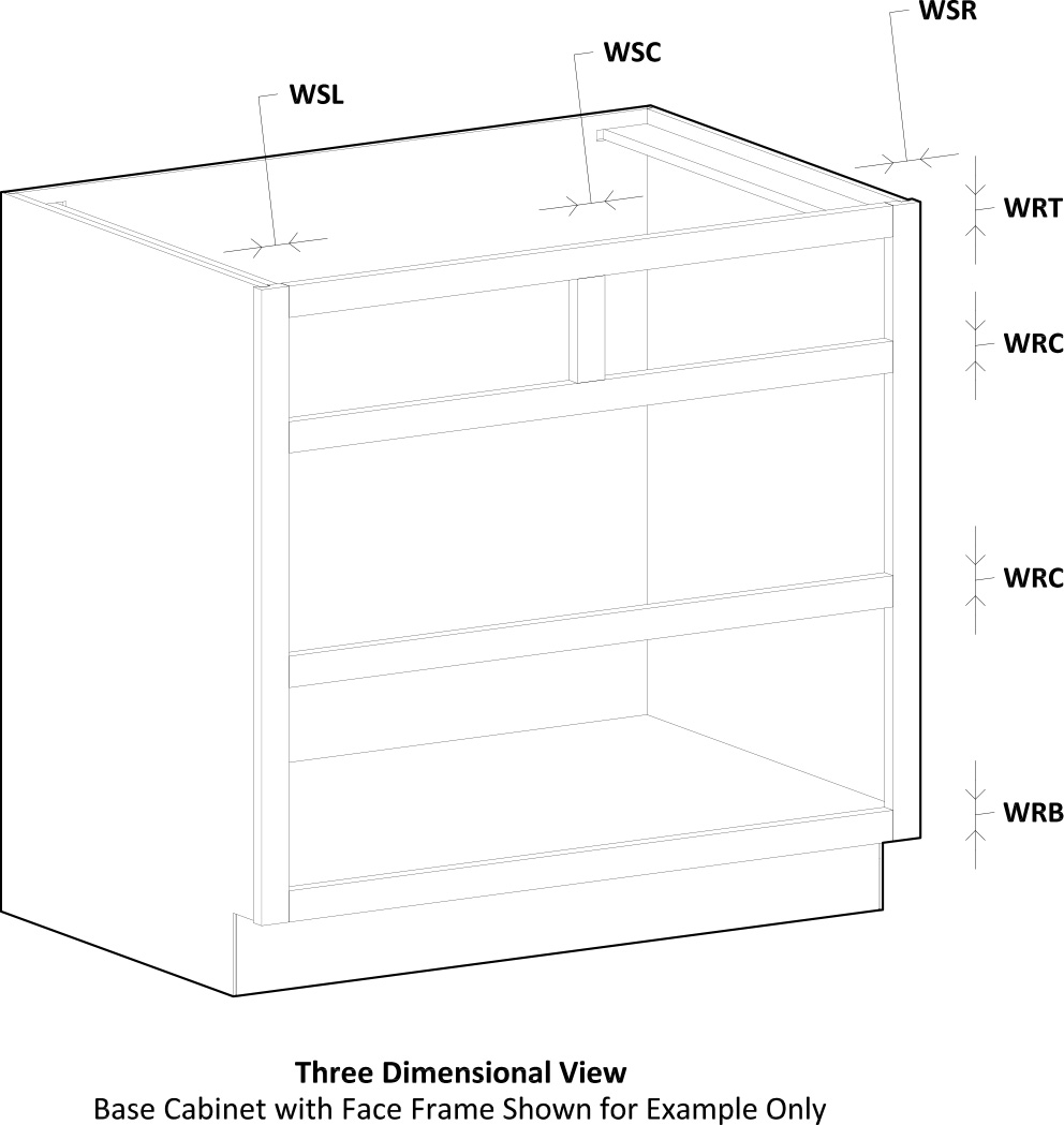 Specsheet Mod Face Frame Wide