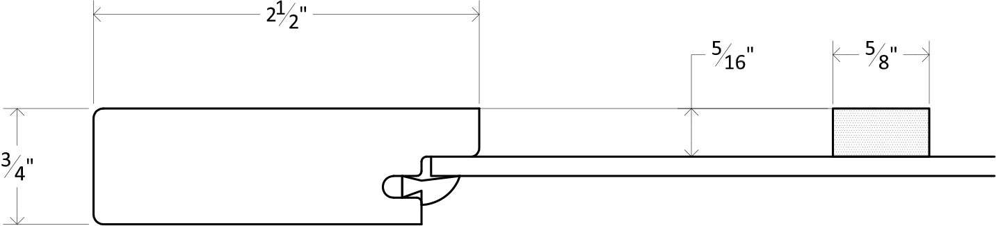 Specsheet Mullion Shaker