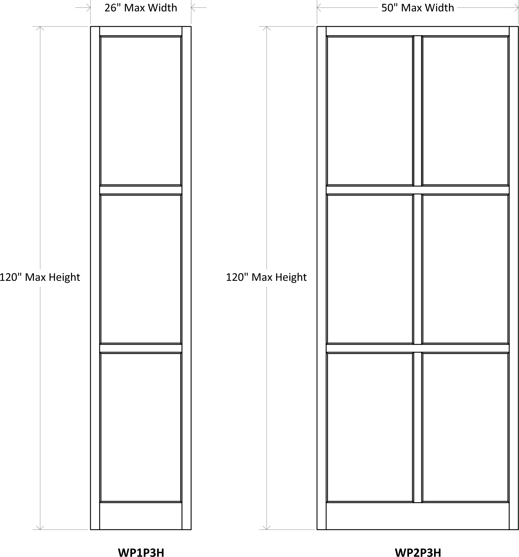 Specsheet Wainscot Panel 3