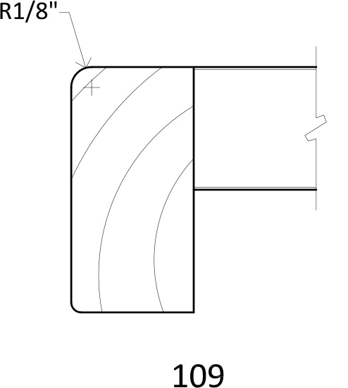 Specsheet Wood Top Veneer Profile 2B
