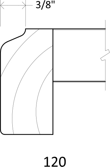 Specsheet Wood Top Veneer Profile 4B